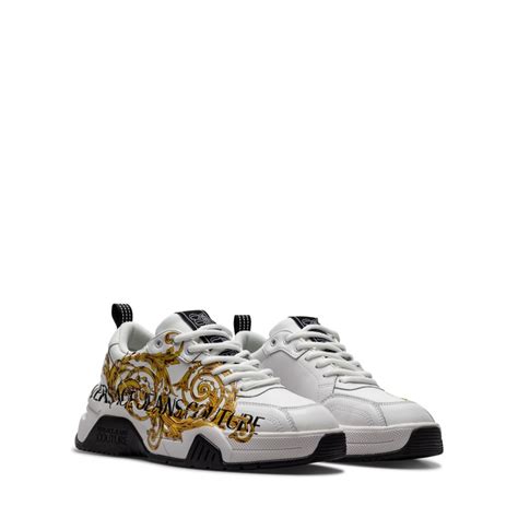 scarpe versace uomo leopardate|Leopard Greca sneaker Bianco .